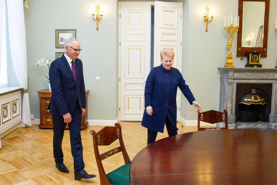 Prezidentė susitiko su kandidatu į švietimo ministrus