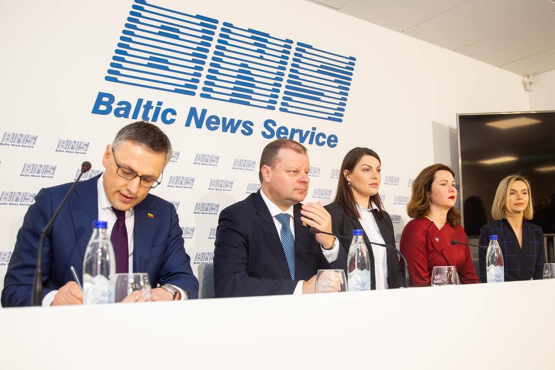 S. Skvernelis pristatė prezidentinį rinkimų štabą