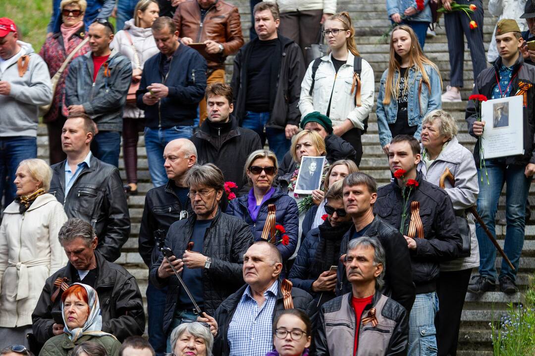 Gegužės 9-osios minėjimas Antakalnio kapinėse