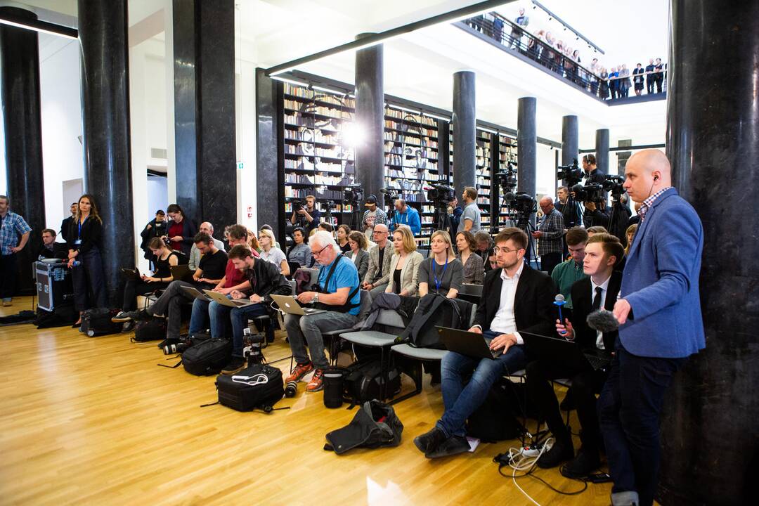 Spaudos konferencijos po rinkimų