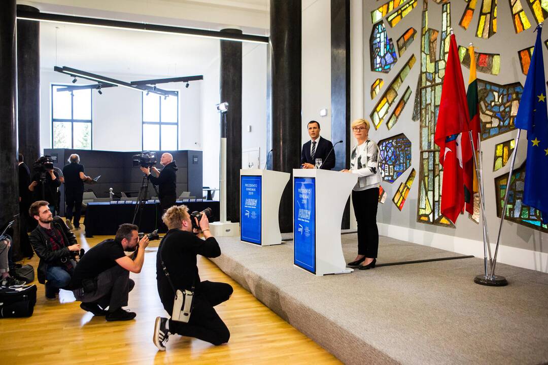 Spaudos konferencijos po rinkimų
