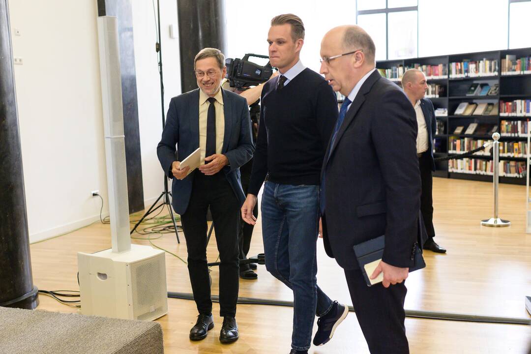 Spaudos konferencijos po rinkimų