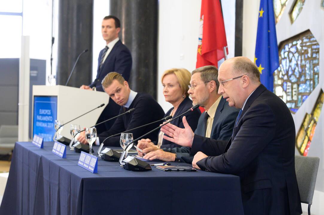Spaudos konferencijos po rinkimų