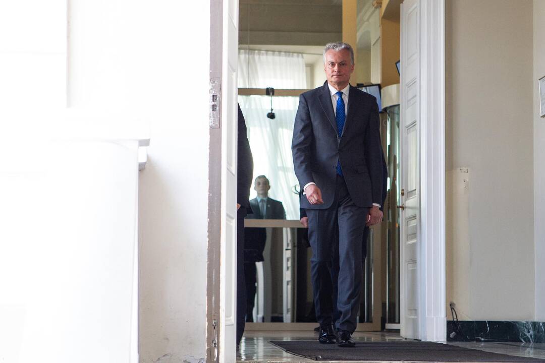 G. Nausėda susitiko su S. Skverneliu