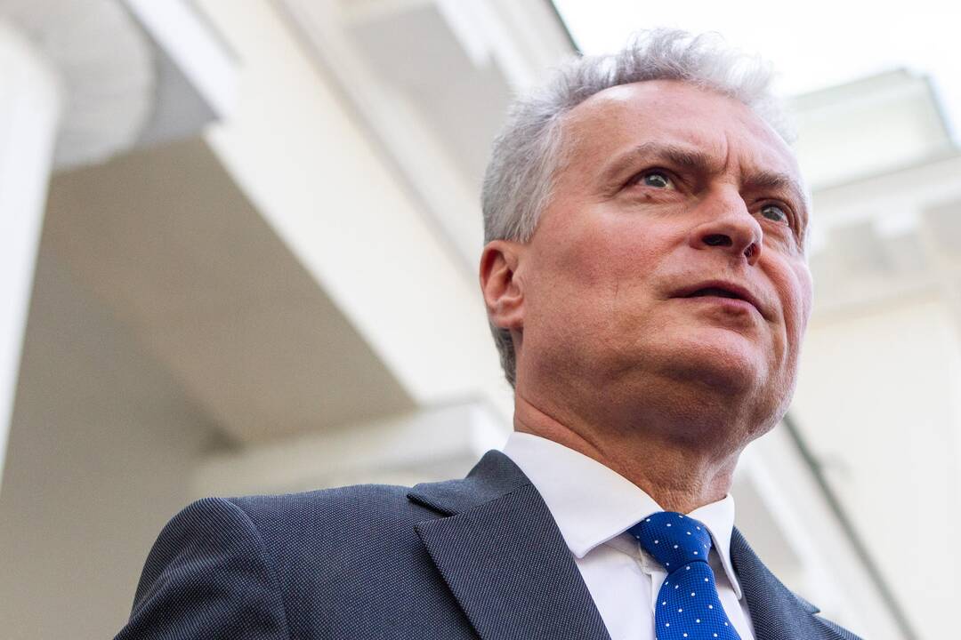 G. Nausėda susitiko su S. Skverneliu