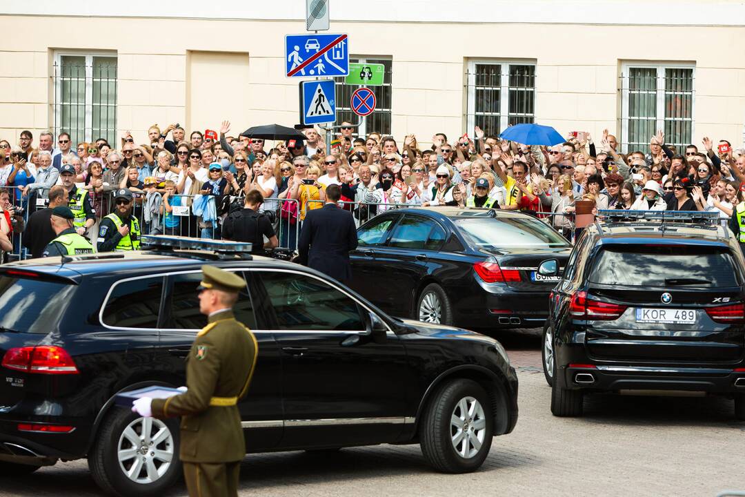 Prezidento rūmų perdavimo ceremonija