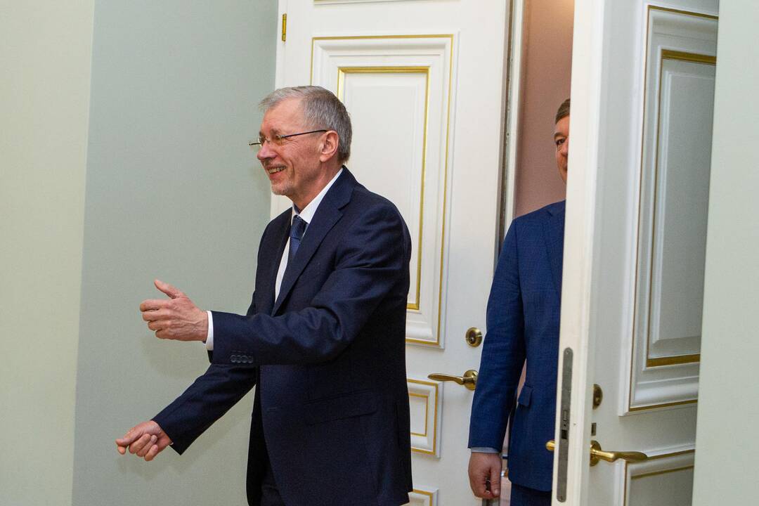 G. Nausėda susitiko su partijų vadovais
