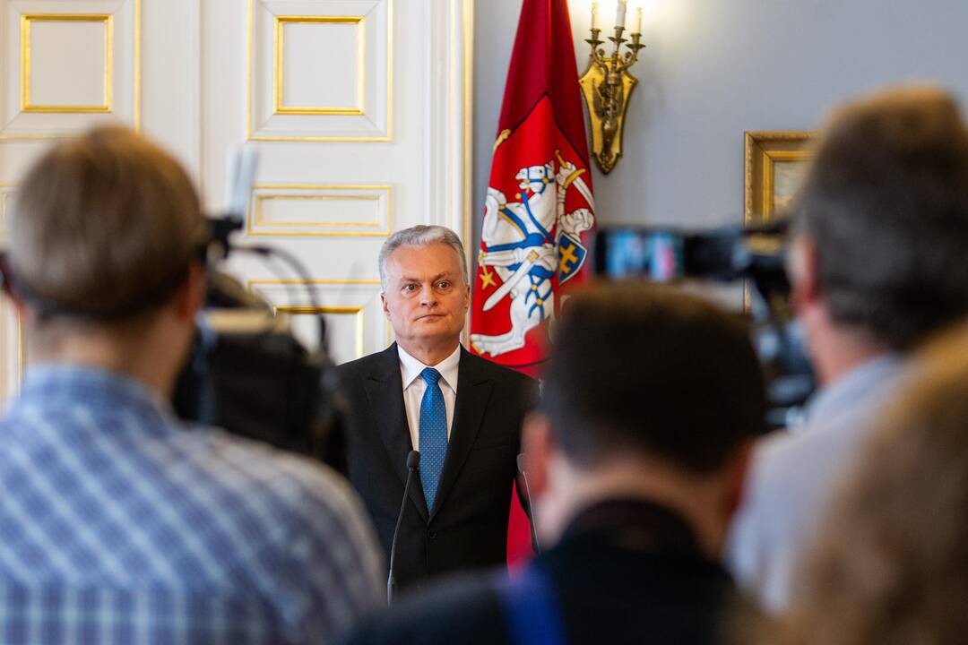 Prezidento ir premjero spaudos konferencija