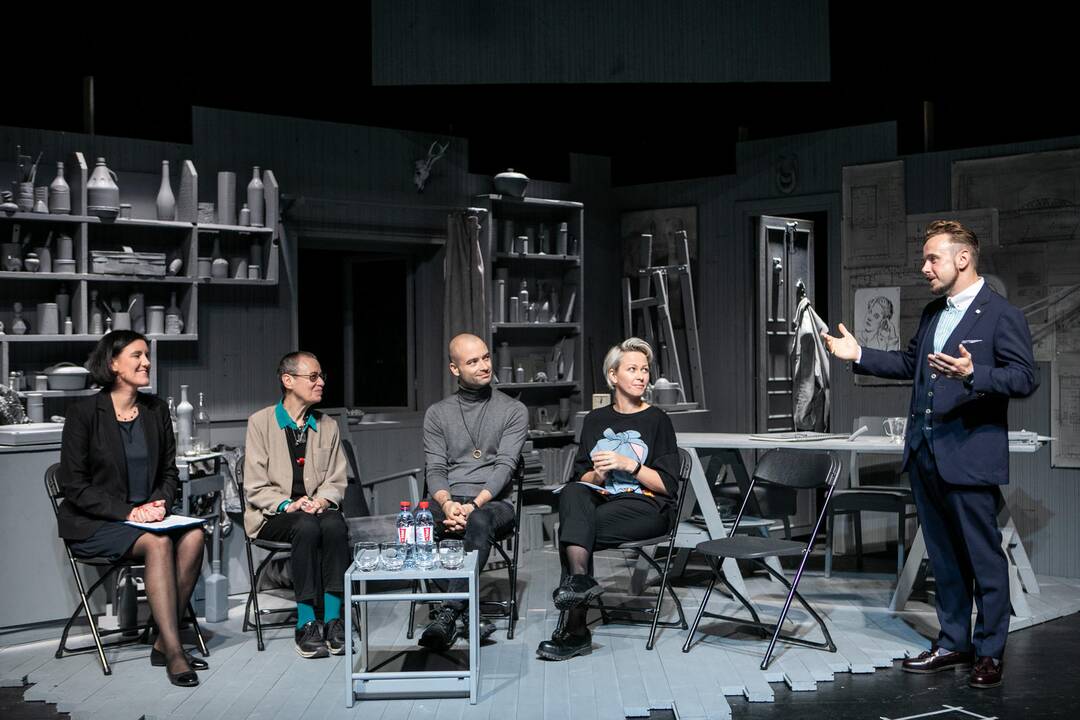 Vilniaus mažojo teatro spaudos konferencija