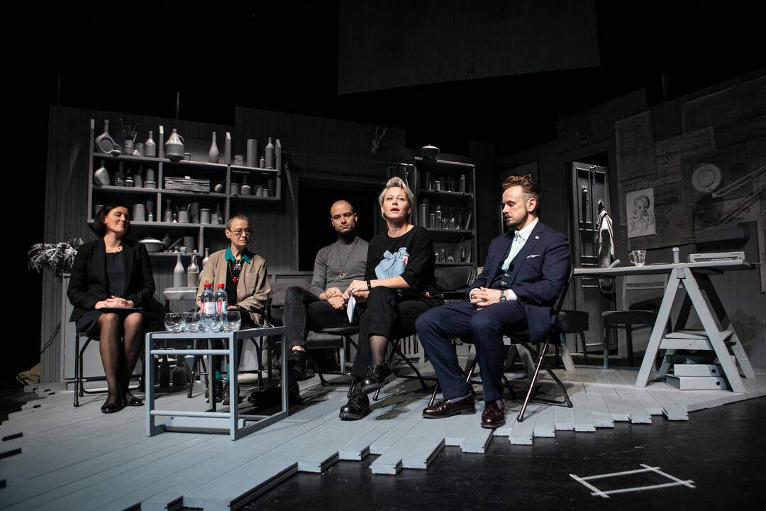 Vilniaus mažojo teatro spaudos konferencija