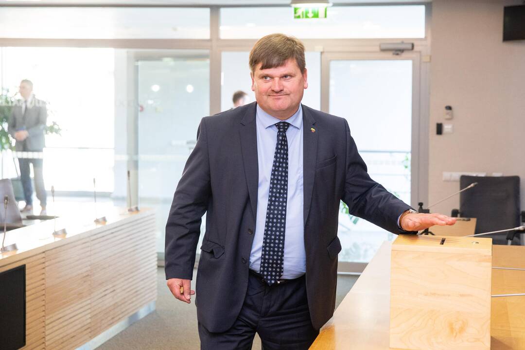 Slaptas balsavimas dėl V. Pranckiečio