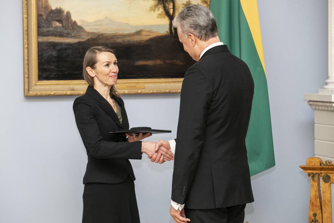 Aktorei V. Kuodytei įteikta Nacionalinė premija