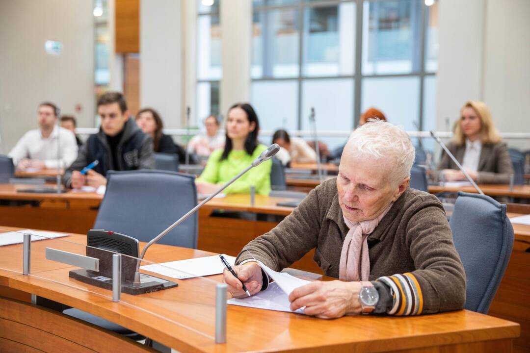 Vilniečiai rašė nacionalinį diktantą
