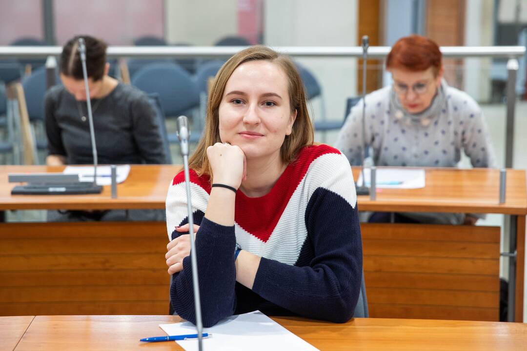 Vilniečiai rašė nacionalinį diktantą