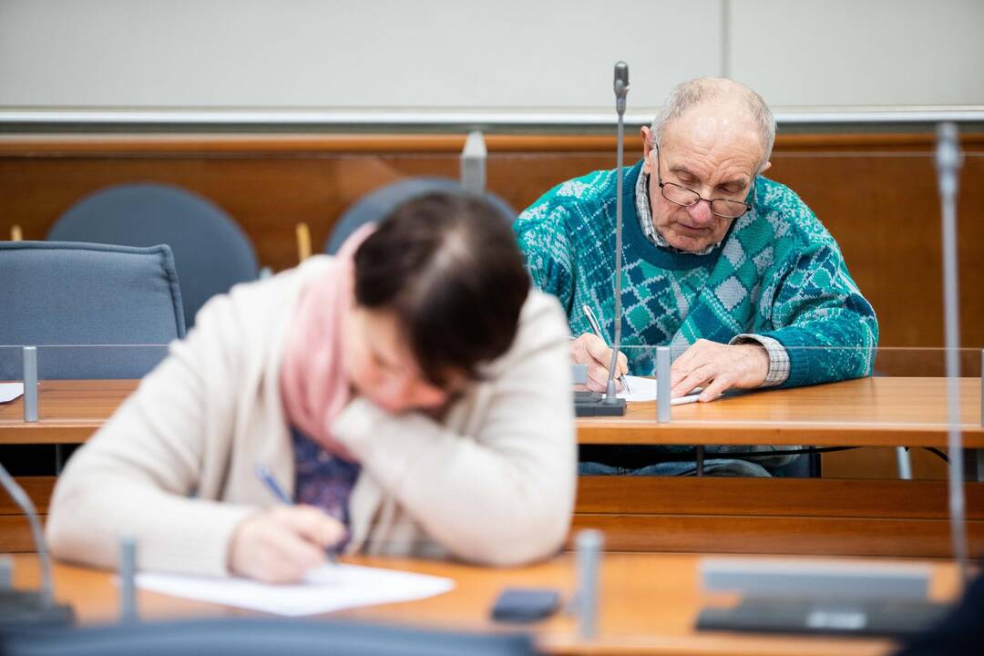 Vilniečiai rašė nacionalinį diktantą