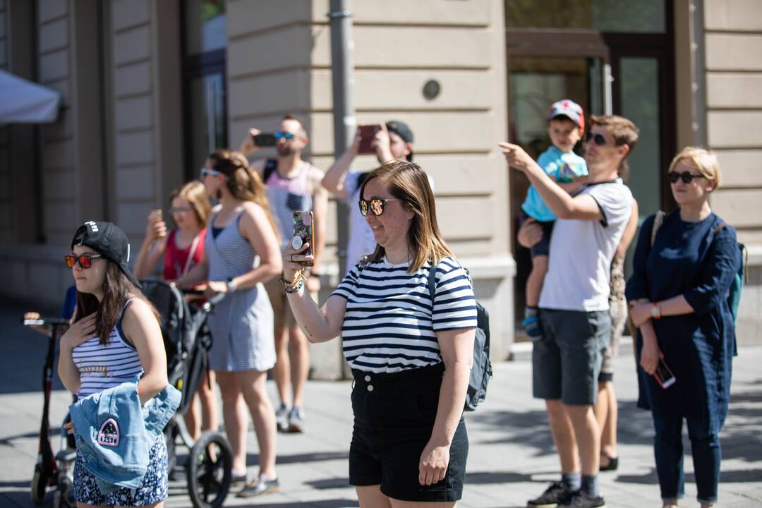 JAV Nepriklausomybės dienos paradas Vilniuje