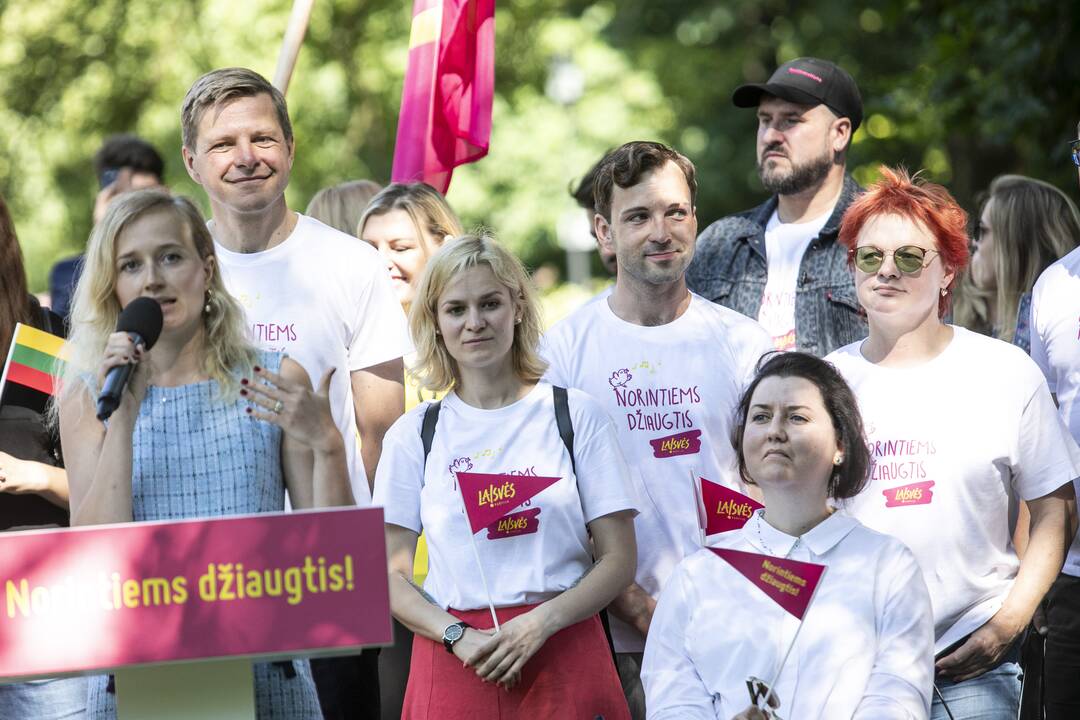 Laisvės partija pristatė rinkimų programą