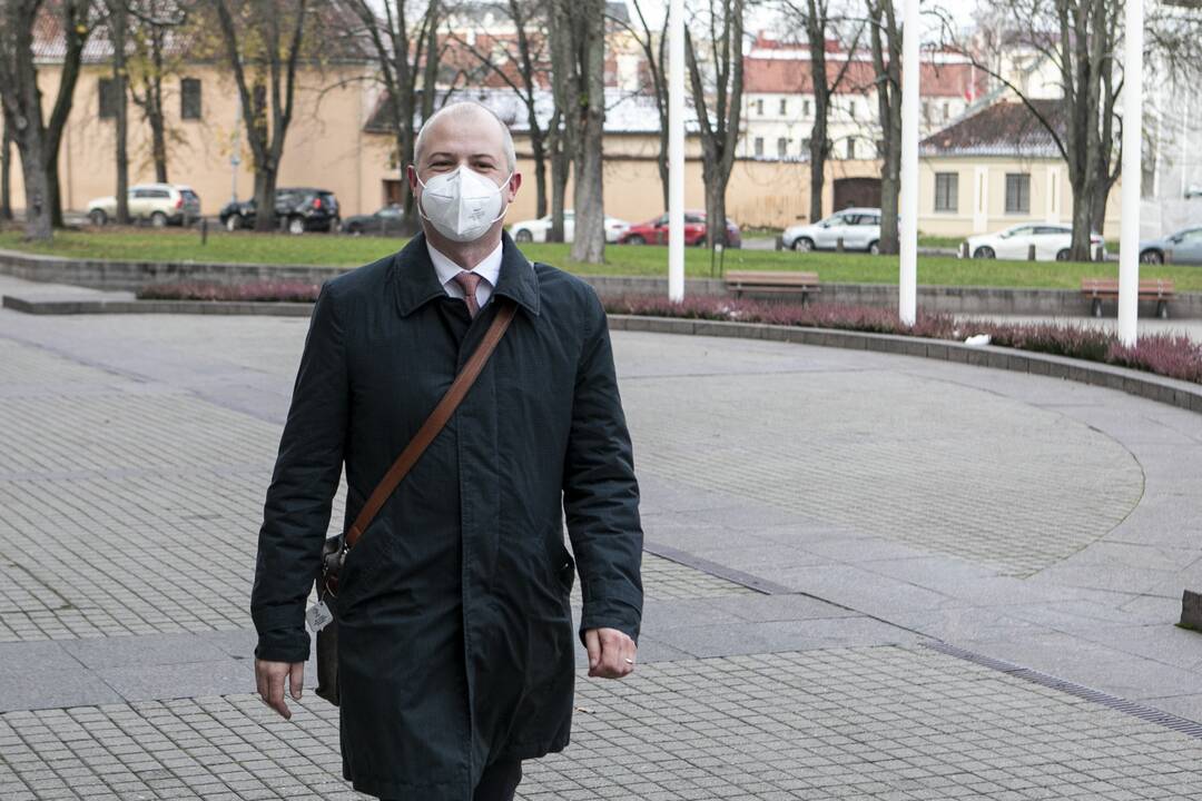 G. Nausėda susitinka su kandidatu į ministrus S. Gentvilu