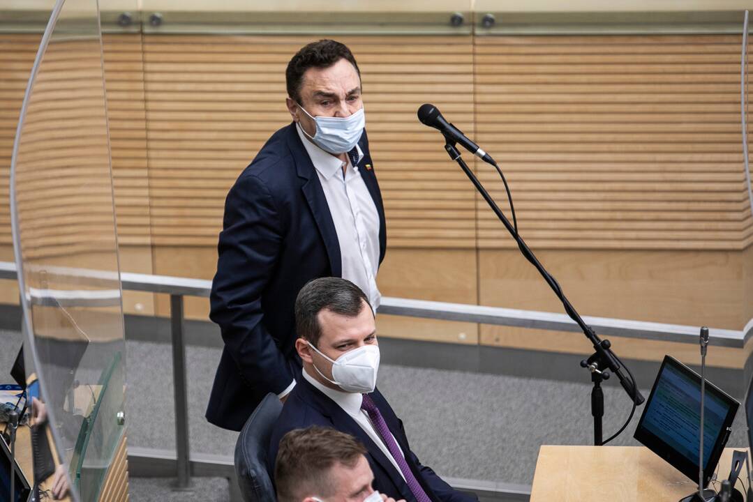 P. Gražulį papiktino sprendimas neišduoti leidimo mitingui: siūlo priimti rezoliuciją