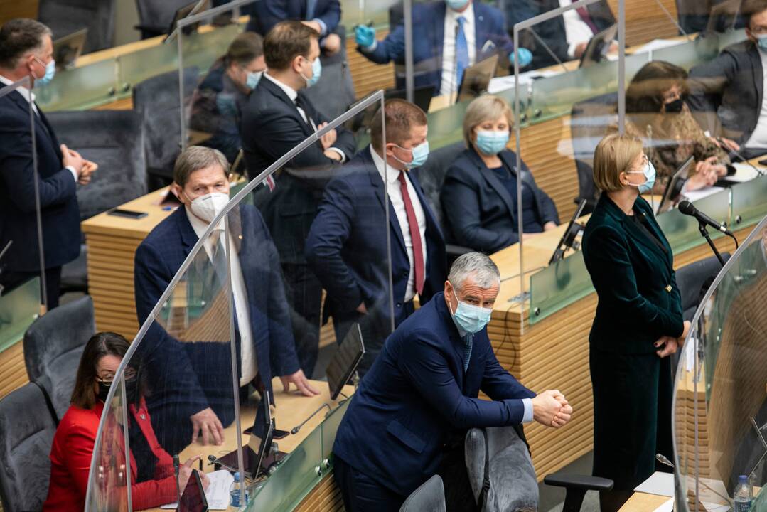 Seime – aistros dėl „Šeimų maršo“: skambėjo ir įžeidimai, ir atsiprašymai