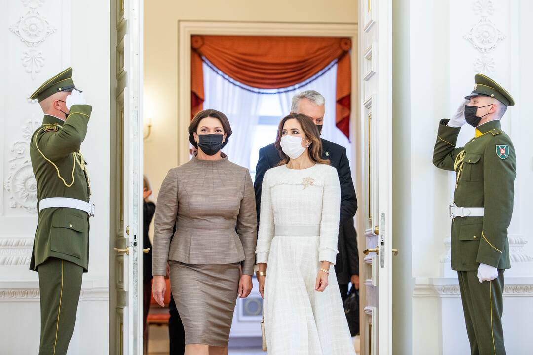 Lietuvoje vieši Danijos kronprincesė Mary