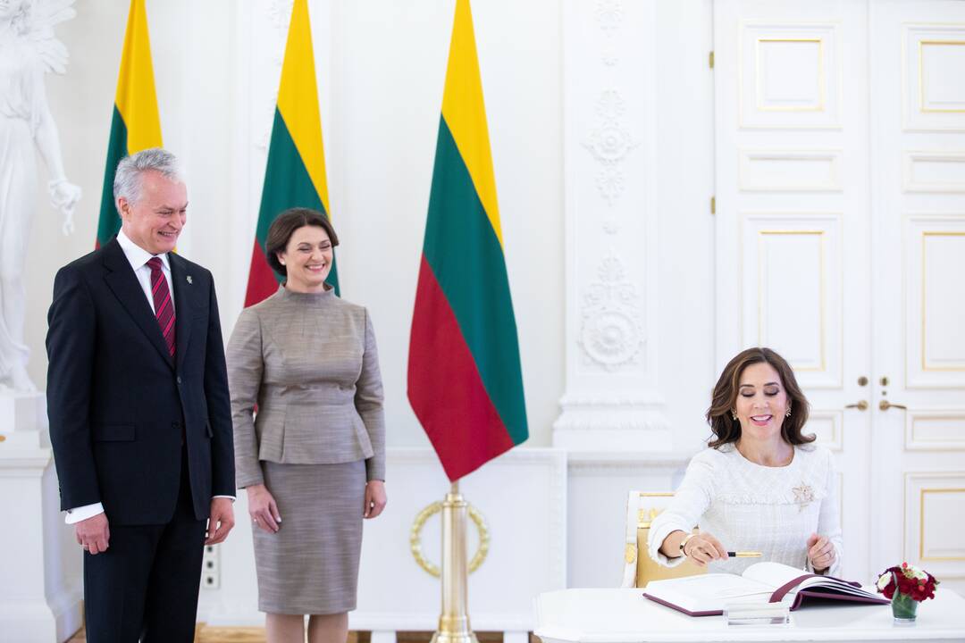 Lietuvoje vieši Danijos kronprincesė Mary