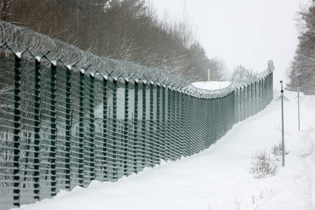 Pasienyje su Baltarusija – ramu: nefiksuota neteisėtų migrantų