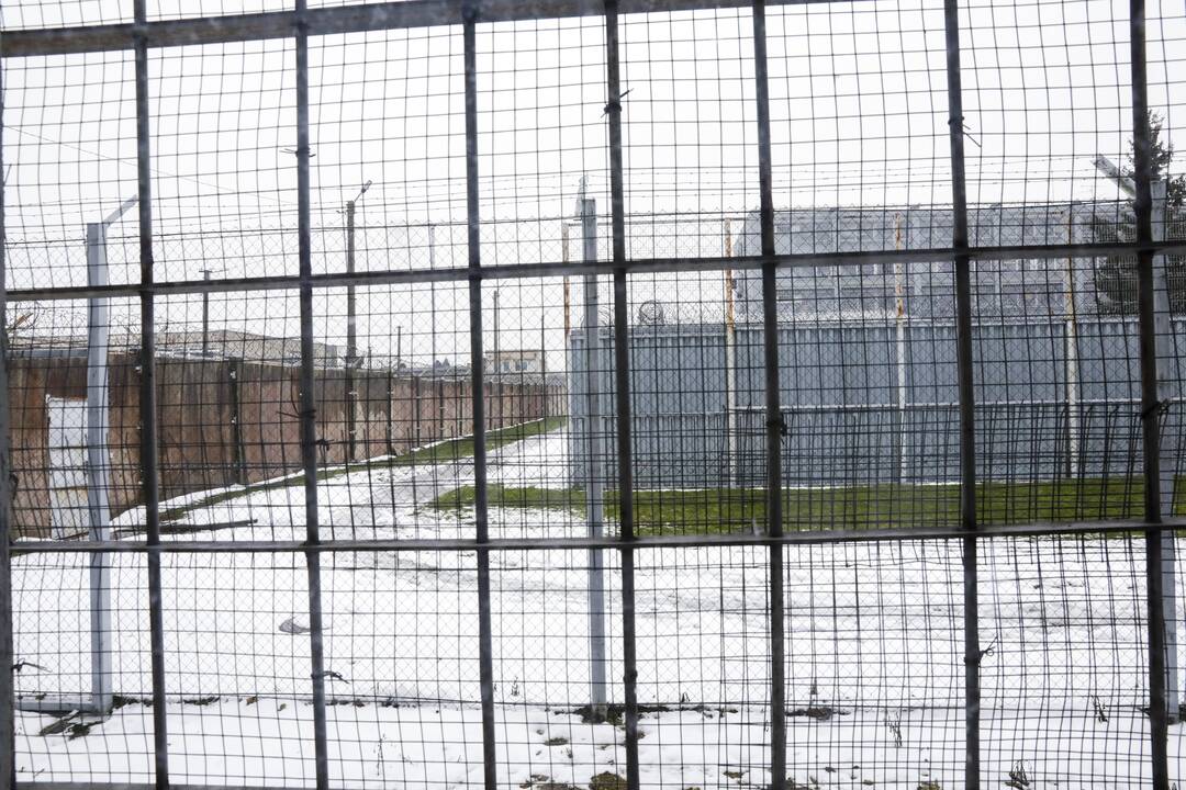 Migrantai Kybartų užsieniečių registracijos centre