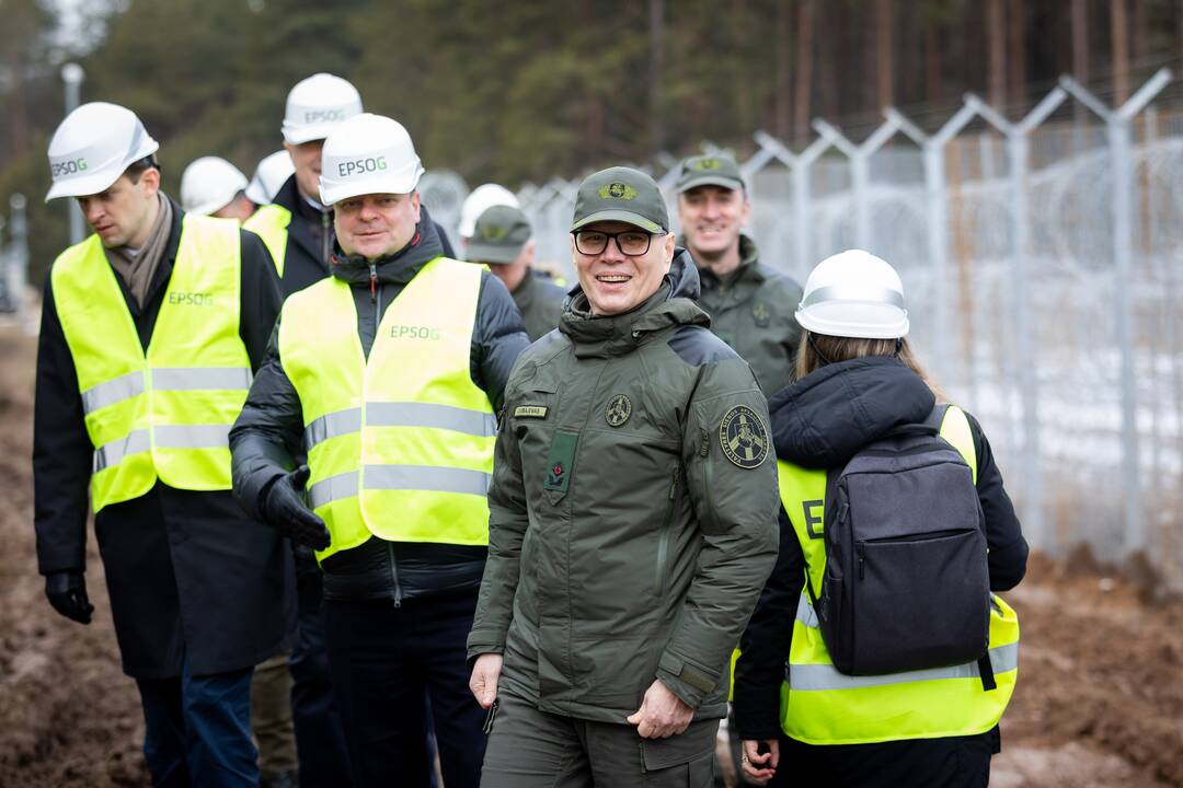 NSGK nariai lankėsi Baltarusijos pasienyje