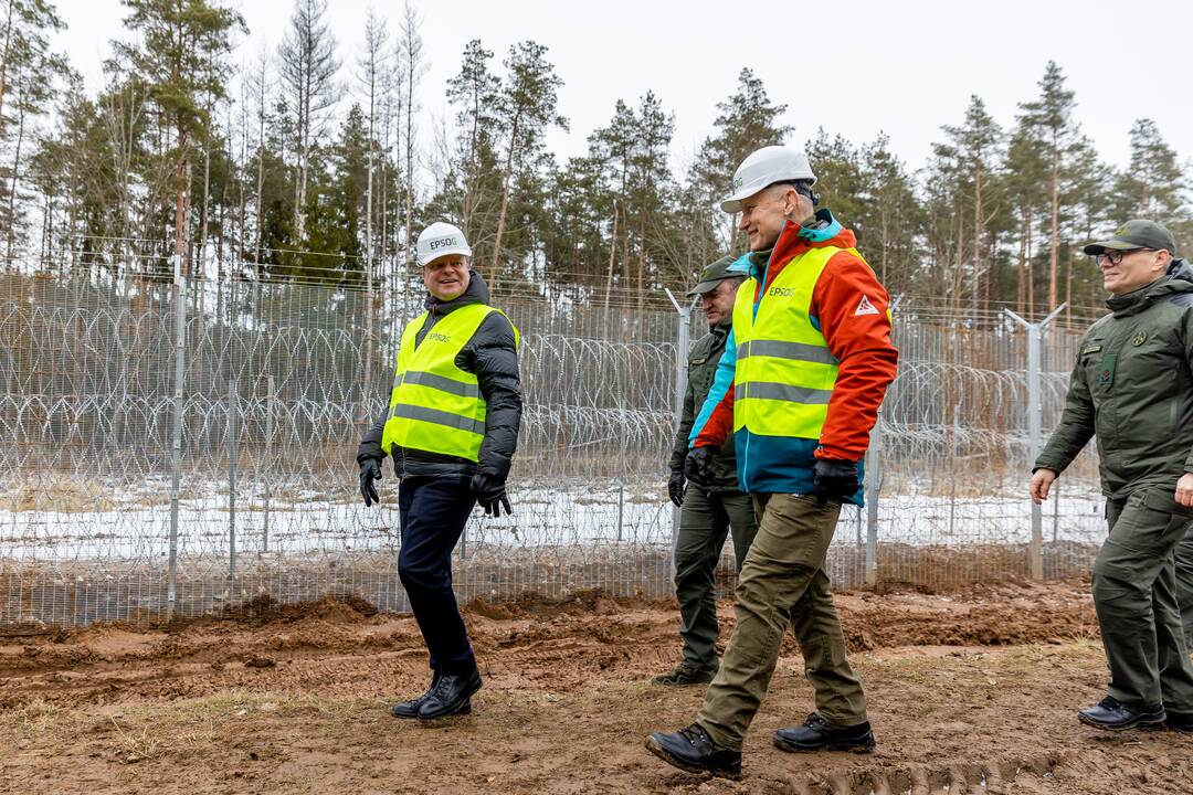 NSGK nariai lankėsi Baltarusijos pasienyje