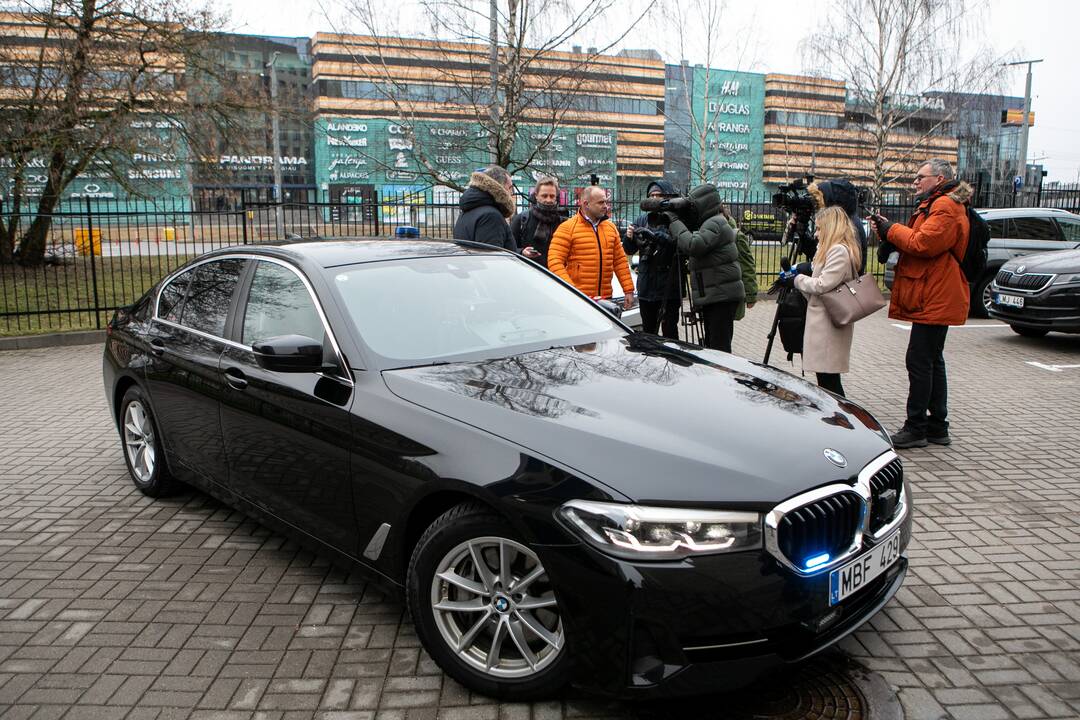 Pristatė naują nežymėtą policijos automobilį