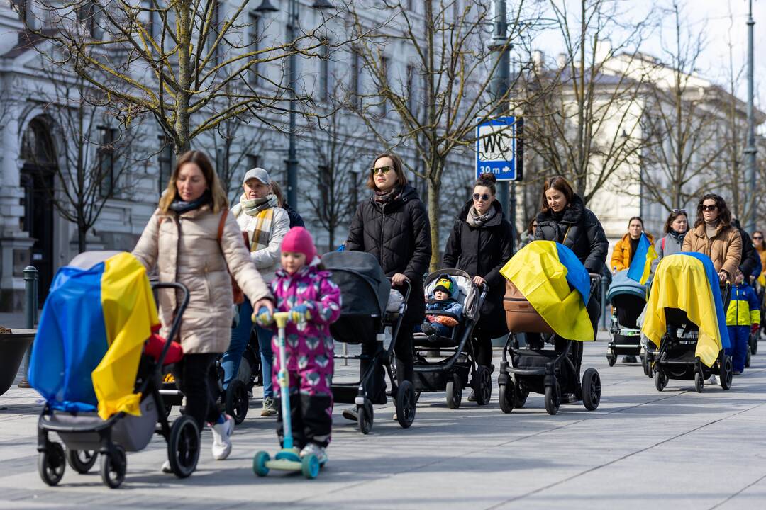 Mamų eitynės Gedimino prospekte