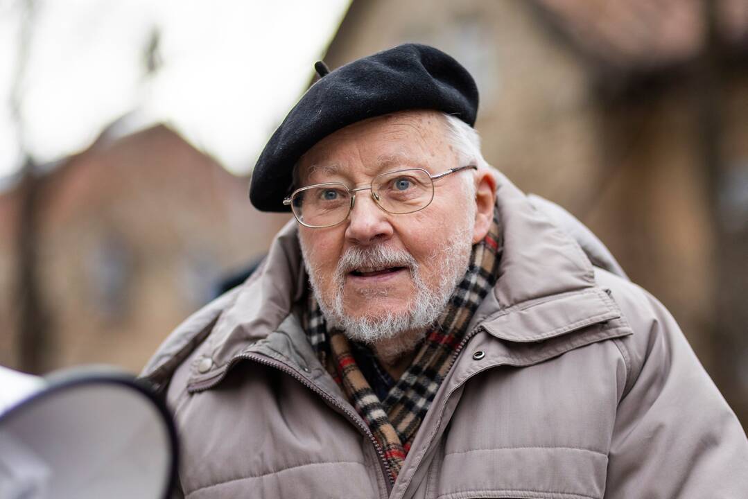Profesorius V. Landsbergis šiandien švenčia 90-ies metų jubiliejų