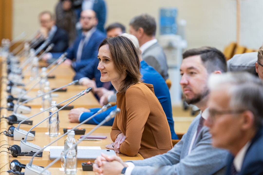 Seimo valdybos narių susitikimas su prezidentu
