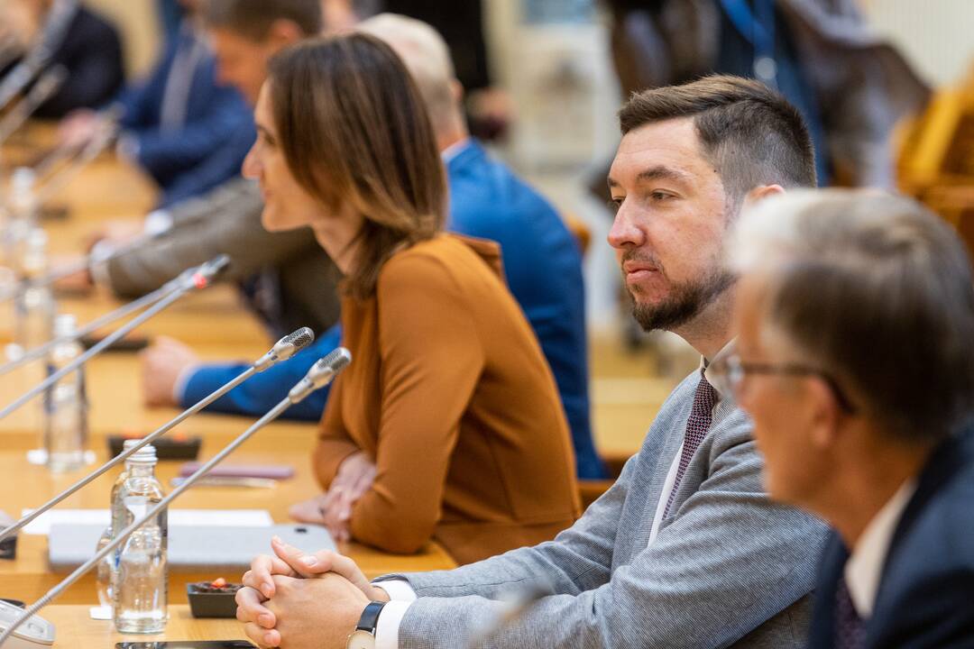 Seimo valdybos narių susitikimas su prezidentu