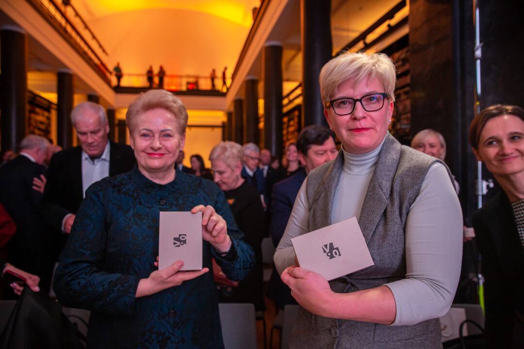 V. Landsbergio jubiliejus Nacionalinėje bibliotekoje