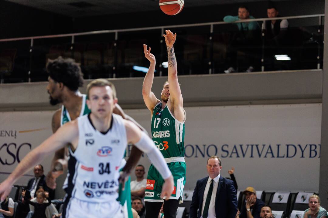 LKL rungtynės: Kauno „Žalgiris“ – Kėdainių „Nevėžis“