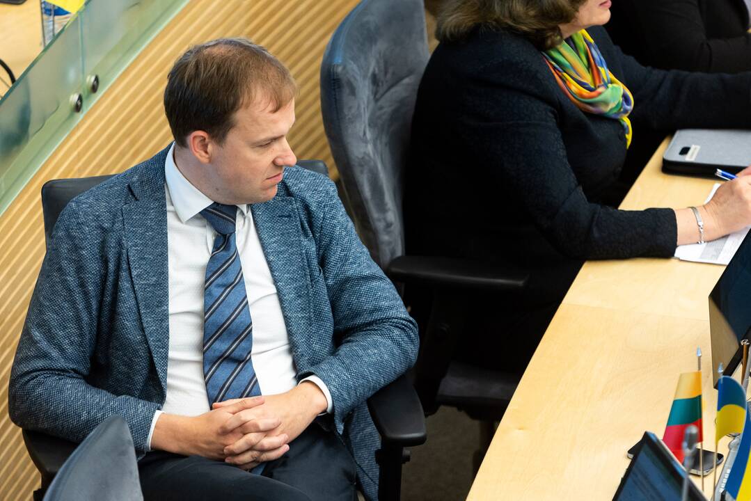 V. Gapšys nepaisė opozicijos susitarimo nedalyvauti Seimo komiteto posėdžiuose