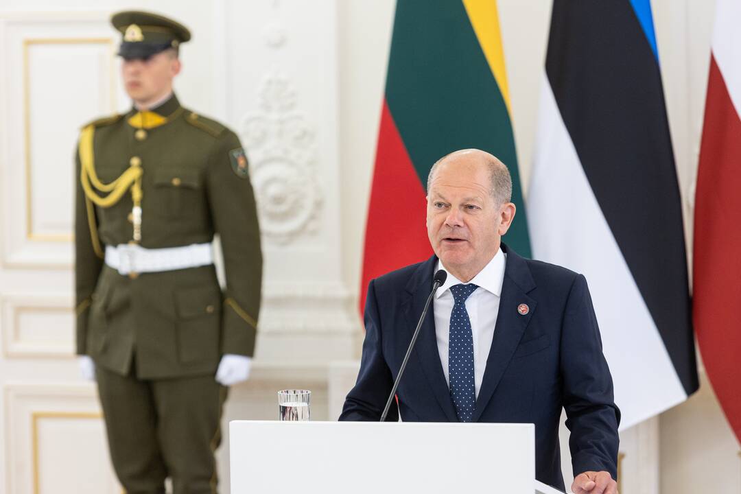 Vokietijos kanclerio O. Scholzo vizitas Lietuvoje