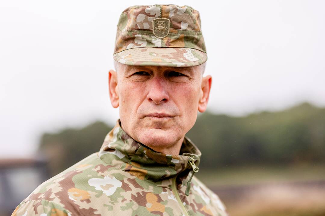 V. Rupšys lankė karius, saugančius valstybės sieną