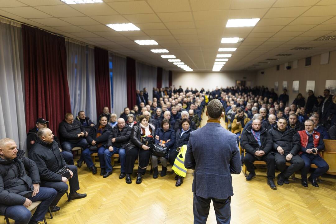 Vilniuje – viešojo transporto vairuotojų streikas