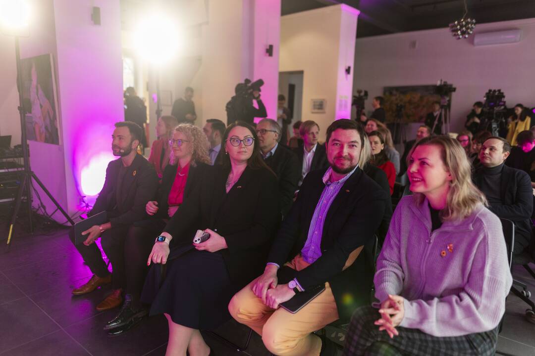 Laisvės partijos spaudos konferencija