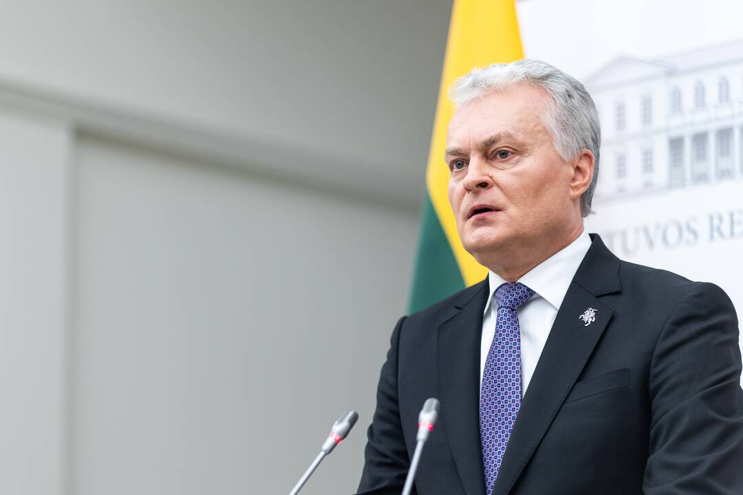G. Nausėdos spaudos konferencija
