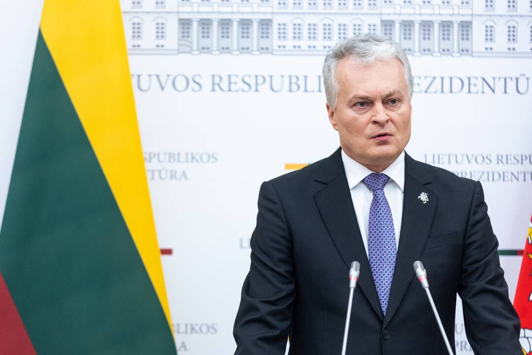 G. Nausėdos spaudos konferencija