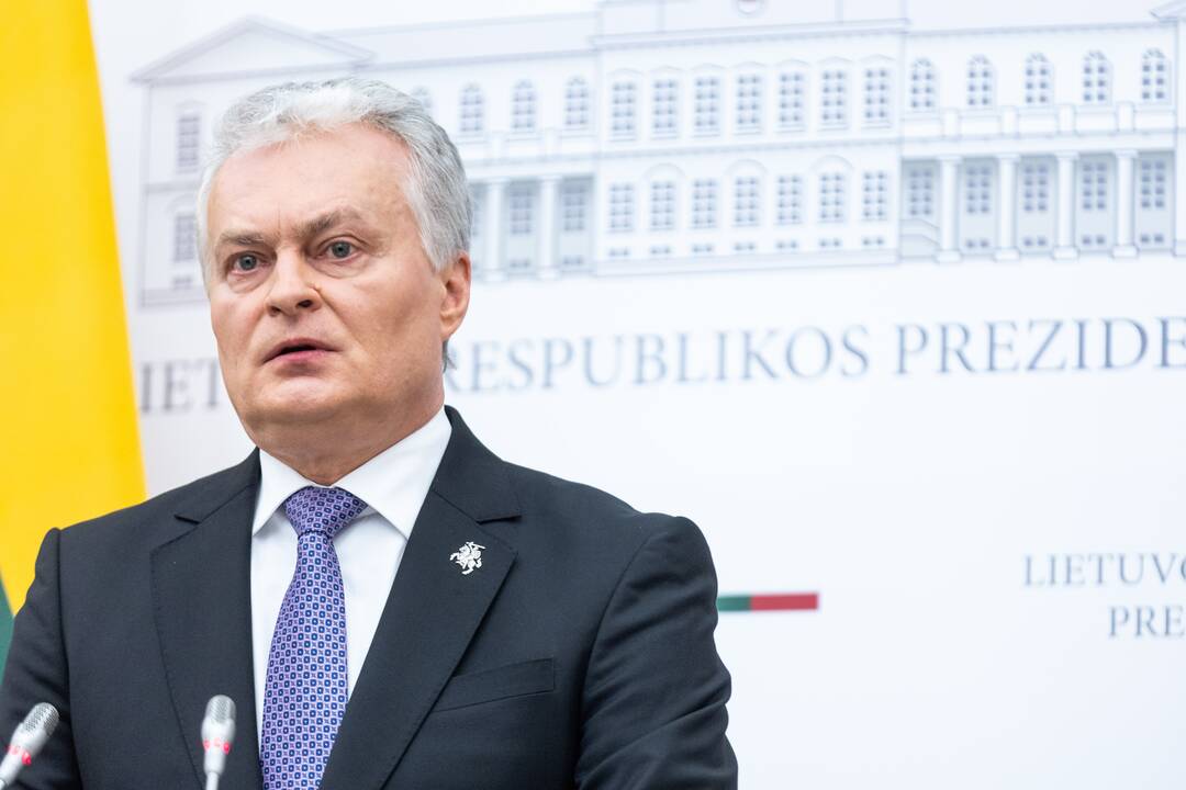 G. Nausėdos spaudos konferencija