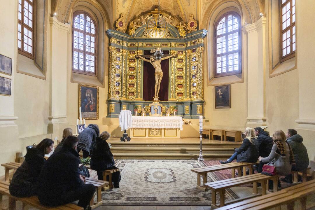 Bernardinų koplytėlėje – mišios A. Jagelavičiūtei atminti