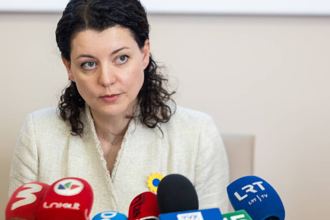 Socialinės apsaugos ministrė Monika Navickienė