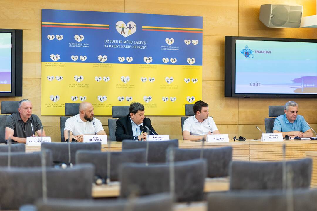 Baltarusijos projekto „Tribunal“ pristatytas