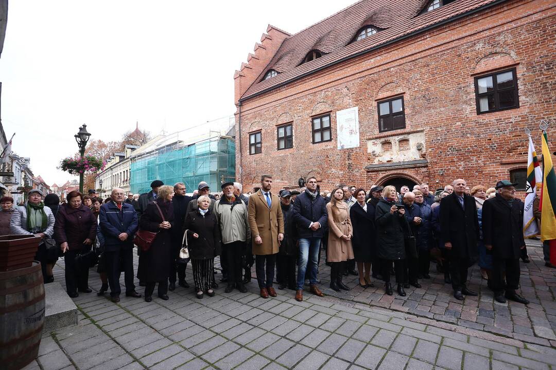 Politinių kalinių ir tremtinių sąjungos 30-mečio minėjimas Kaune