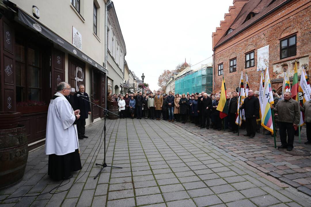 Politinių kalinių ir tremtinių sąjungos 30-mečio minėjimas Kaune